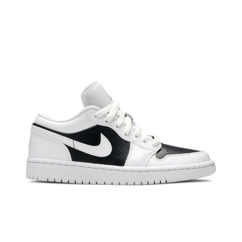 Dámské Boty Air Jordan 1 Low Bílý Černá