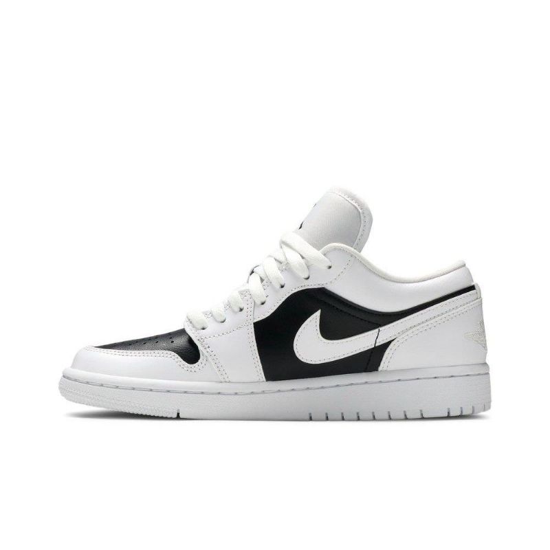 Dámské Boty Air Jordan 1 Low Bílý Černá