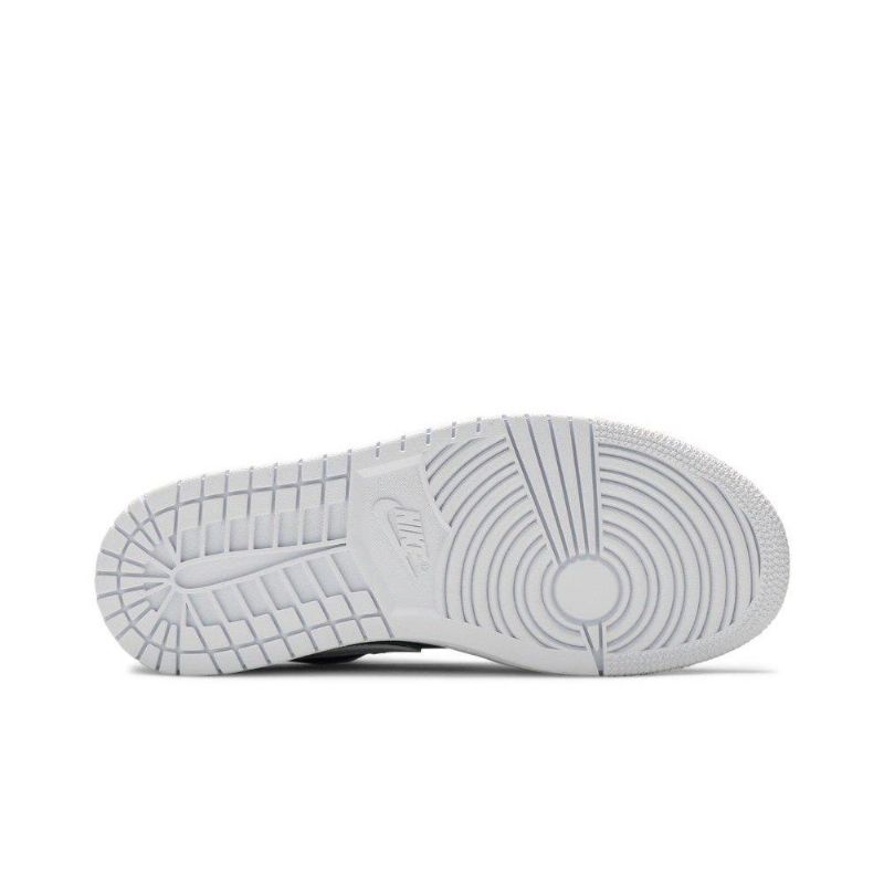 Dámské Boty Air Jordan 1 Low Bílý Černá
