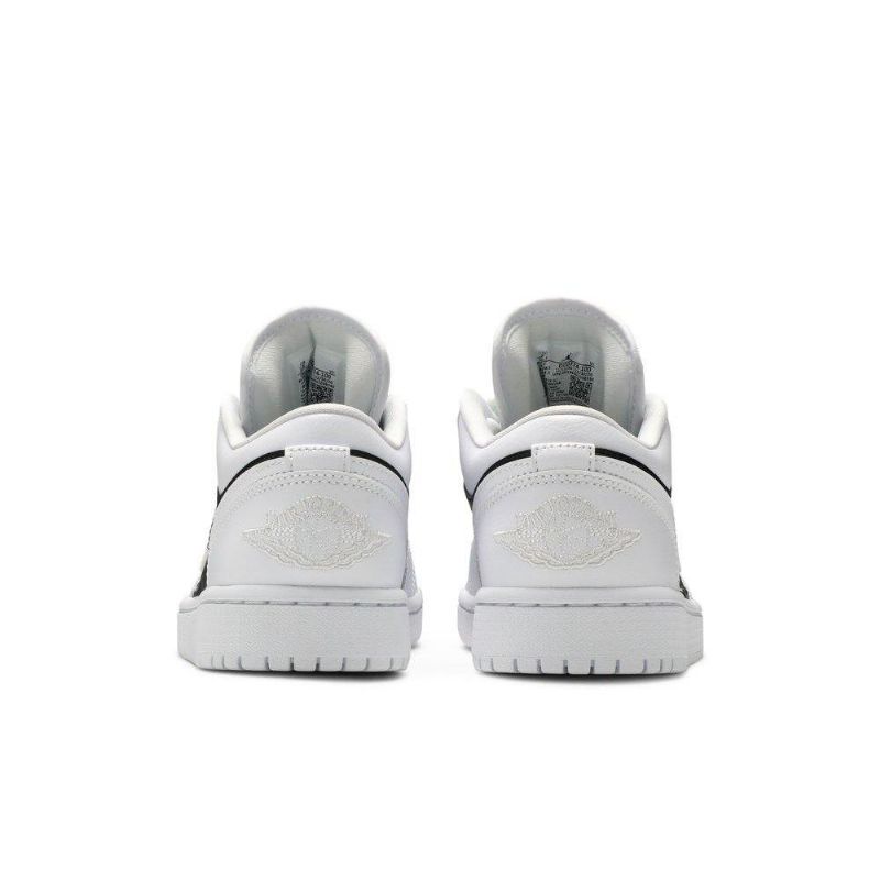 Dámské Boty Air Jordan 1 Low Bílý Černá