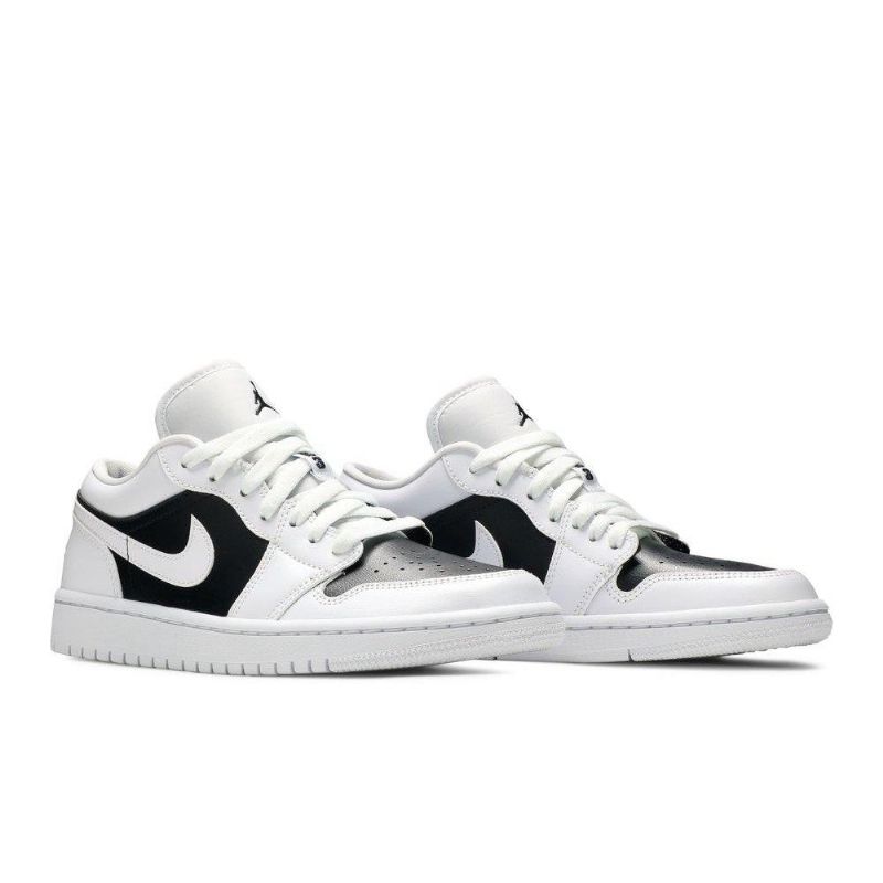 Dámské Boty Air Jordan 1 Low Bílý Černá