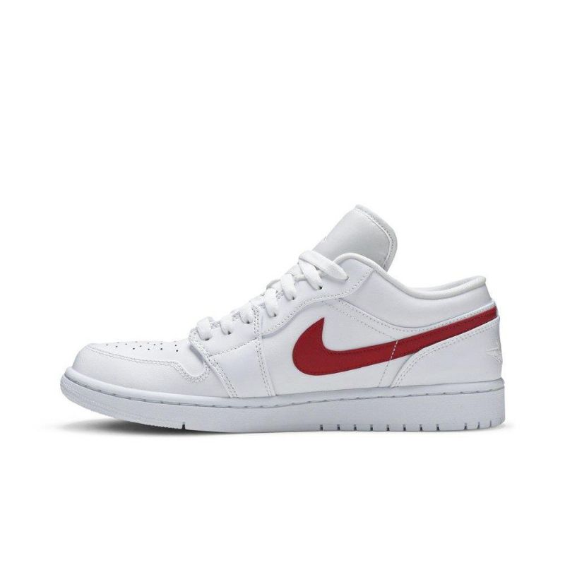 Dámské Boty Air Jordan 1 Low Bílý Červené
