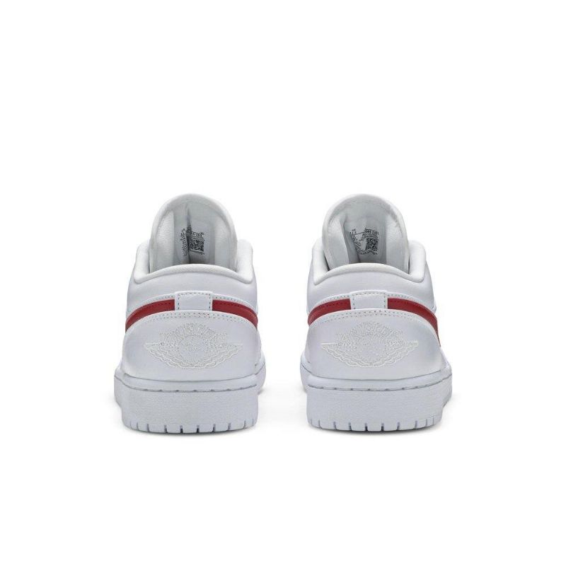 Dámské Boty Air Jordan 1 Low Bílý Červené