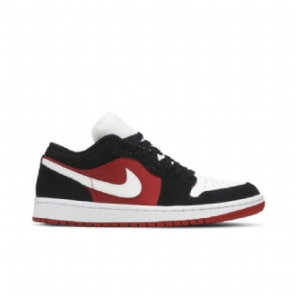 Dámské Boty Air Jordan 1 Low Bílý Červené Černá