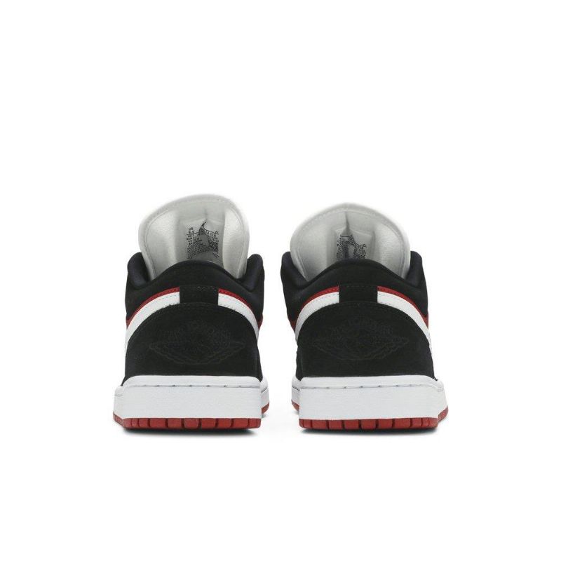 Dámské Boty Air Jordan 1 Low Bílý Červené Černá
