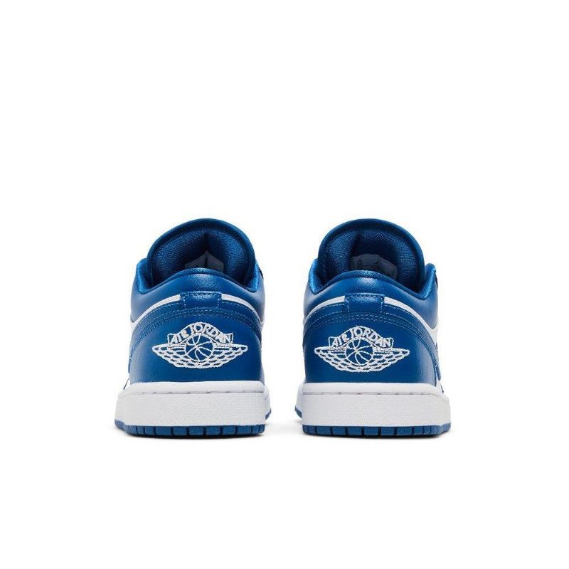Dámské Boty Air Jordan 1 Low Bílý Modrý