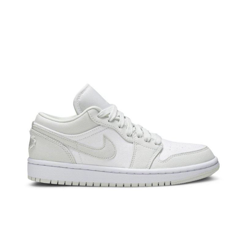 Dámské Boty Air Jordan 1 Low Bílý Šedá