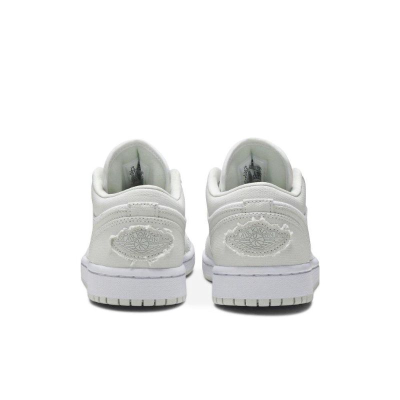 Dámské Boty Air Jordan 1 Low Bílý Šedá
