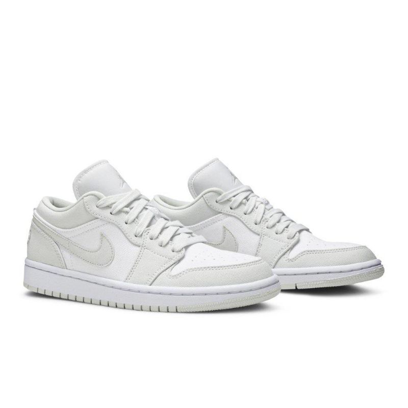 Dámské Boty Air Jordan 1 Low Bílý Šedá