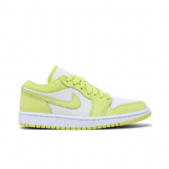 Dámské Boty Air Jordan 1 Low Bílý Zelená