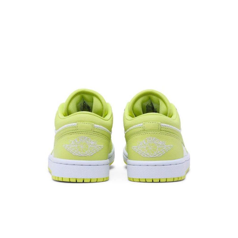 Dámské Boty Air Jordan 1 Low Bílý Zelená