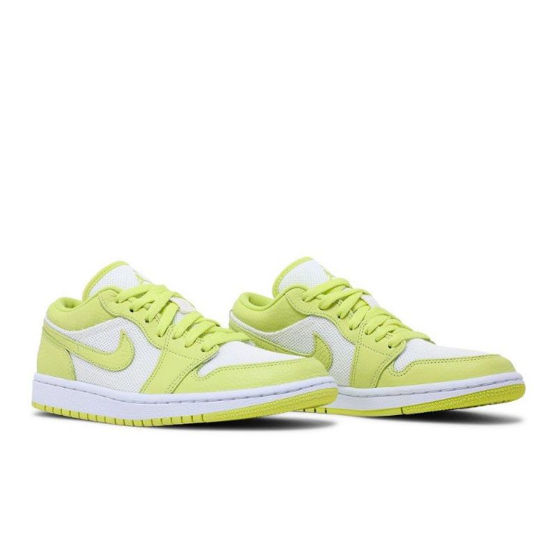 Dámské Boty Air Jordan 1 Low Bílý Zelená