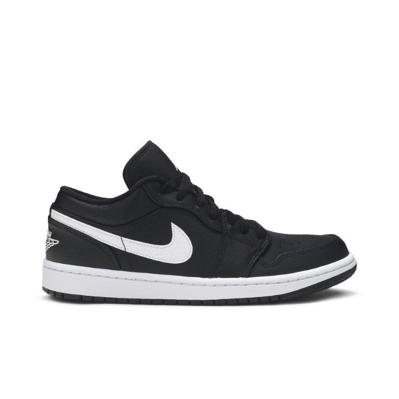 Dámské Boty Air Jordan 1 Low Černá Bílý