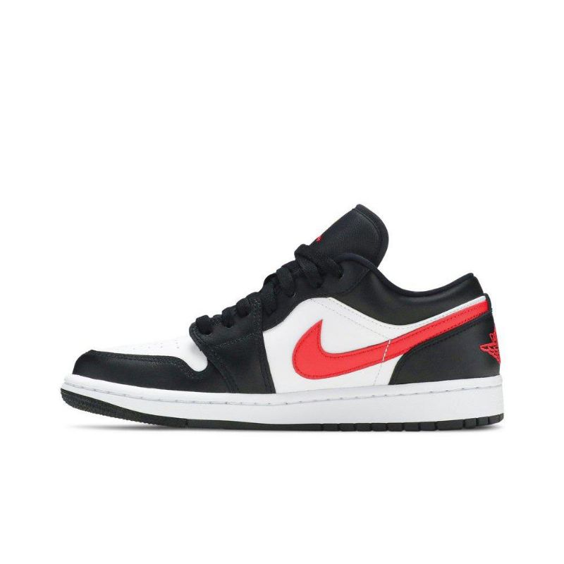 Dámské Boty Air Jordan 1 Low Černá Bílý Červené