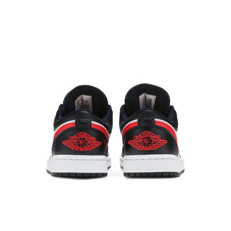 Dámské Boty Air Jordan 1 Low Černá Bílý Červené