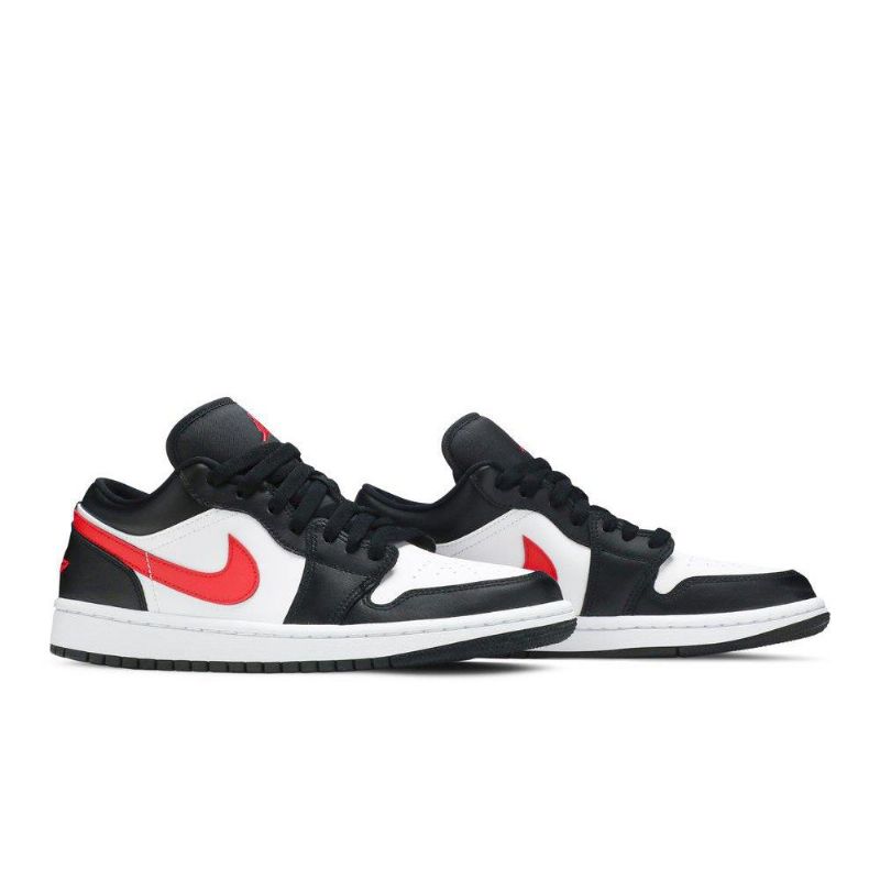 Dámské Boty Air Jordan 1 Low Černá Bílý Červené