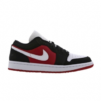 Dámské Boty Air Jordan 1 Low Černá Bílý Červené