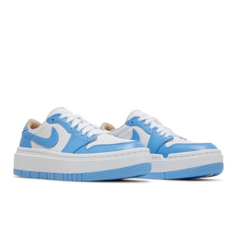 Dámské Boty Air Jordan 1 Low Elevate Bílý Modrý