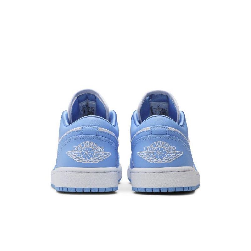 Dámské Boty Air Jordan 1 Low Modrý Bílý