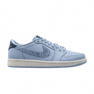 Dámské Boty Air Jordan 1 Low Modrý Bílý Tmavě Modrá