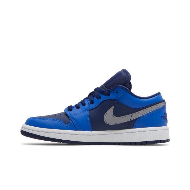 Dámské Boty Air Jordan 1 Low Modrý Tmavě Modrá Šedá