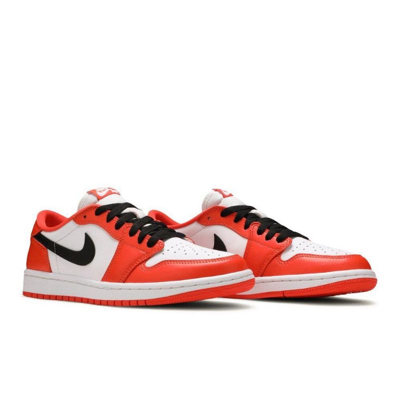 Dámské Boty Air Jordan 1 Low Og Oranžová Bílá Černá