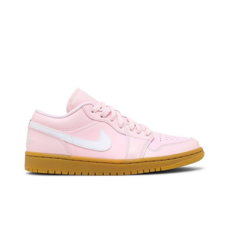 Dámské Boty Air Jordan 1 Low Růžová Bílý Hnědý