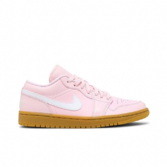 Dámské Boty Air Jordan 1 Low Růžová Bílý Hnědý