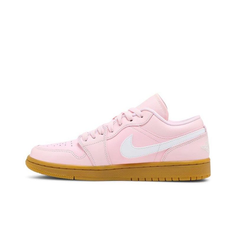 Dámské Boty Air Jordan 1 Low Růžová Bílý Hnědý