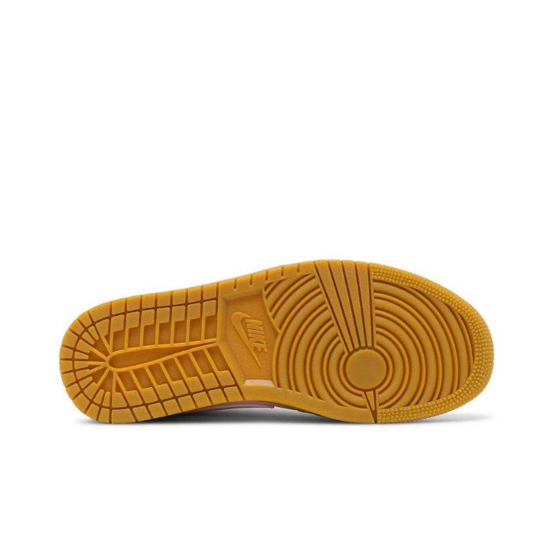 Dámské Boty Air Jordan 1 Low Růžová Bílý Hnědý