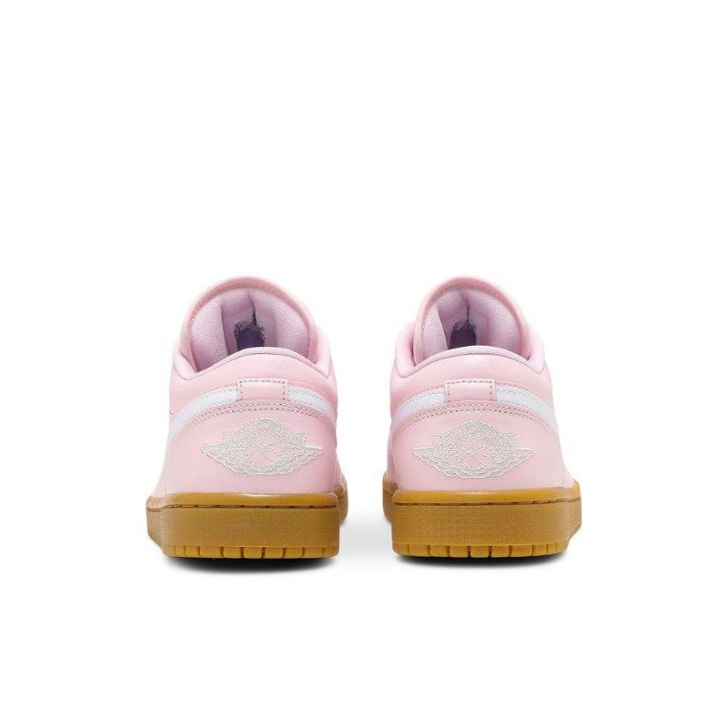 Dámské Boty Air Jordan 1 Low Růžová Bílý Hnědý