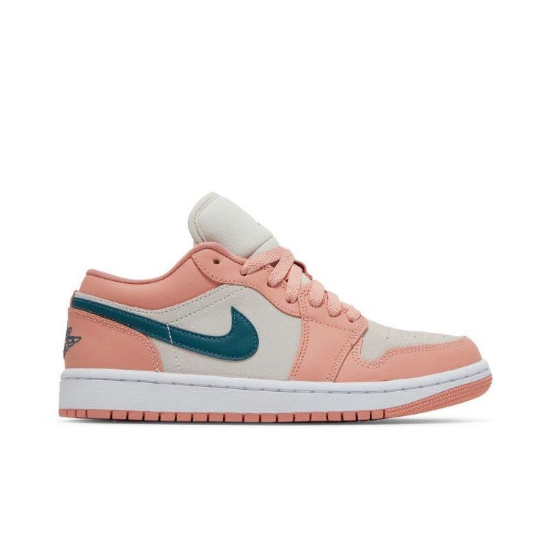 Dámské Boty Air Jordan 1 Low Růžová Šedá Zelená