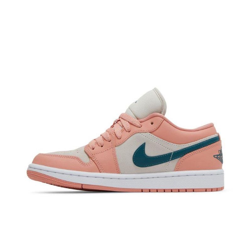 Dámské Boty Air Jordan 1 Low Růžová Šedá Zelená
