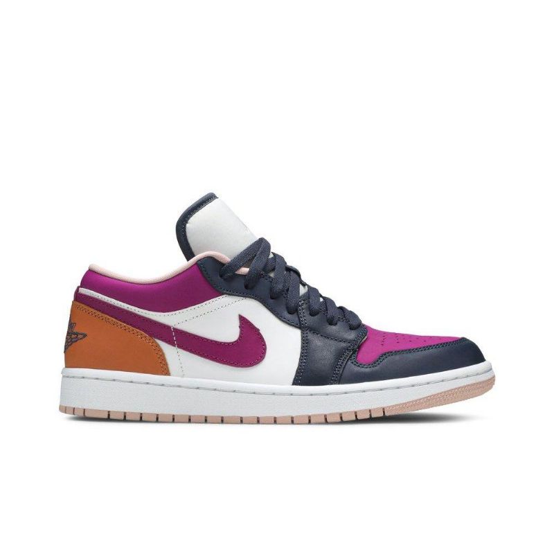 Dámské Boty Air Jordan 1 Low Se Bílý Černá Vícebarevná