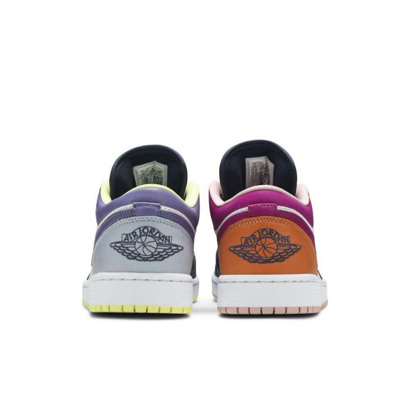Dámské Boty Air Jordan 1 Low Se Bílý Černá Vícebarevná
