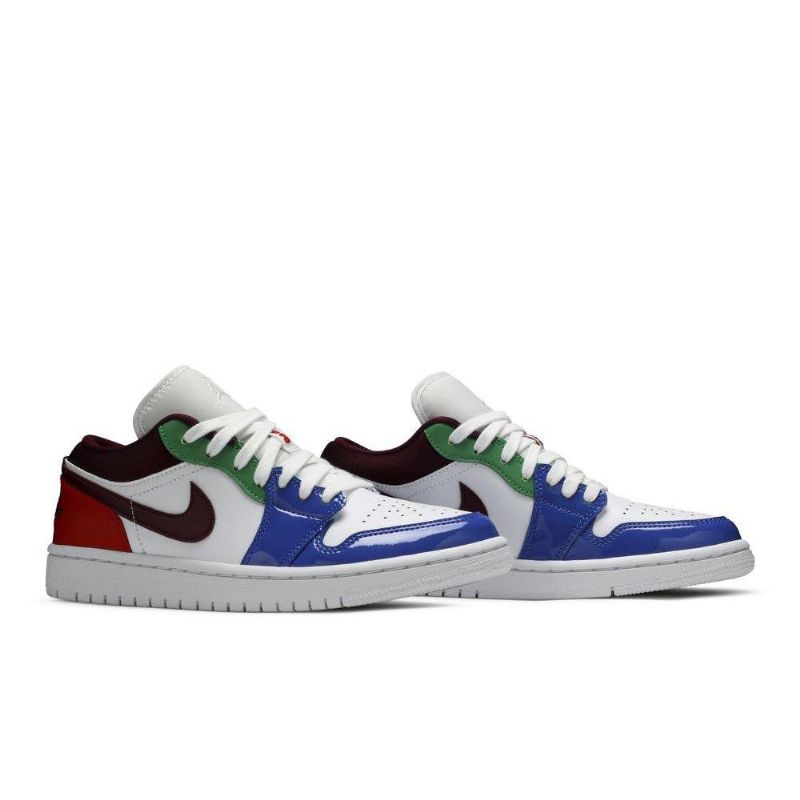 Dámské Boty Air Jordan 1 Low Se Bílý Vícebarevná