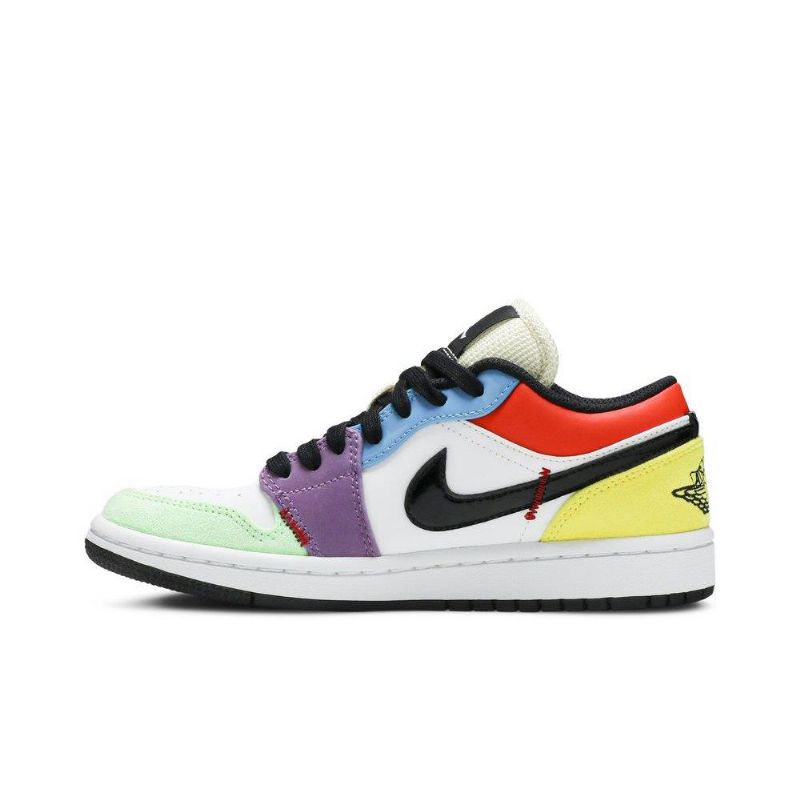 Dámské Boty Air Jordan 1 Low Se Bílý Vícebarevná