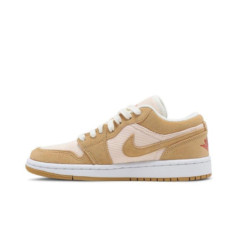 Dámské Boty Air Jordan 1 Low Se Hnědý Béžová