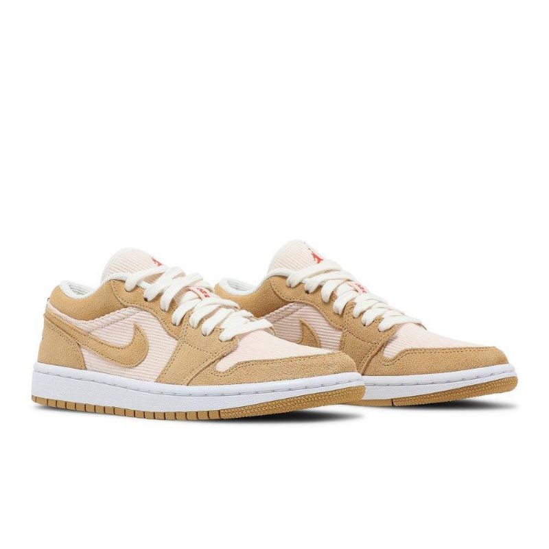 Dámské Boty Air Jordan 1 Low Se Hnědý Béžová