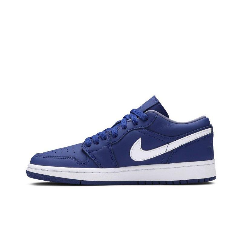 Dámské Boty Air Jordan 1 Low Se Modrý Bílý