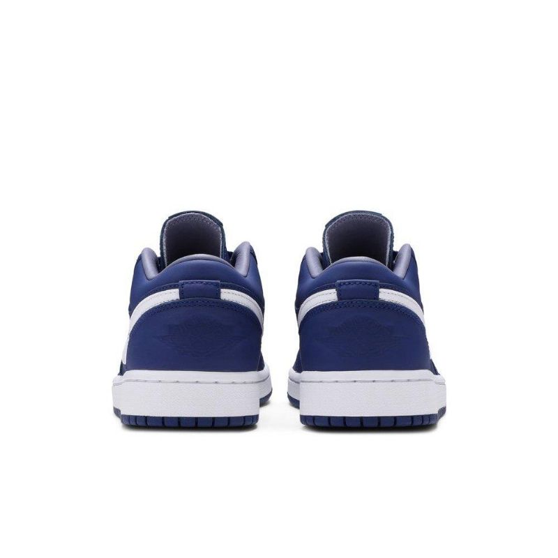 Dámské Boty Air Jordan 1 Low Se Modrý Bílý