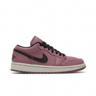 Dámské Boty Air Jordan 1 Low Se Nachový Černá
