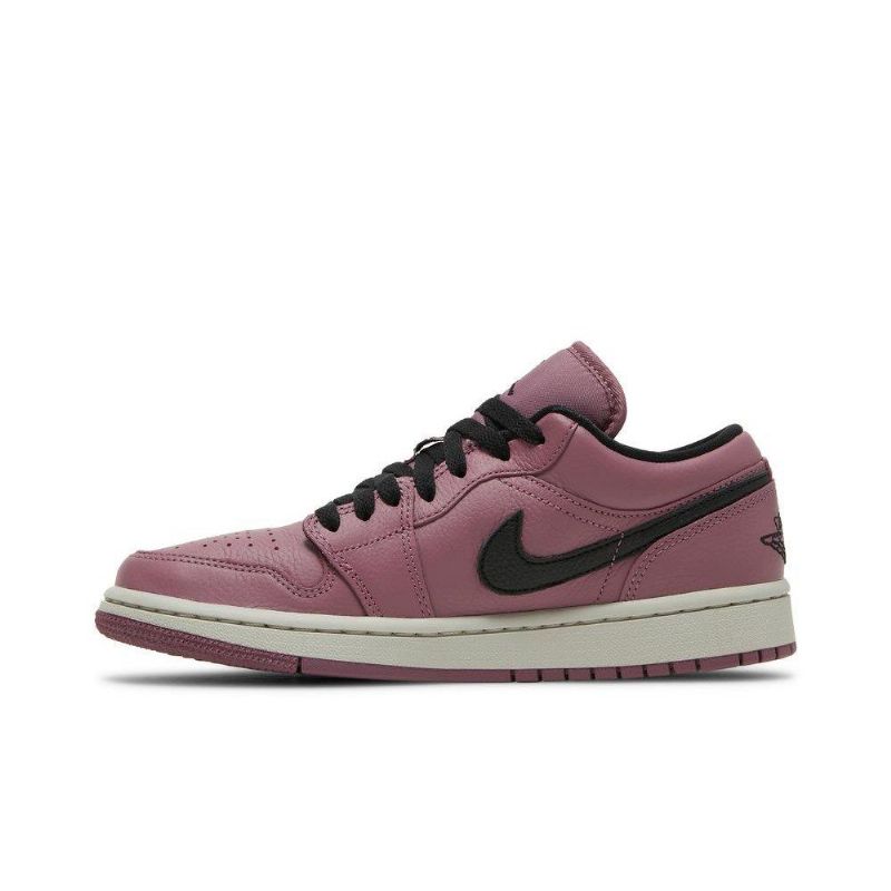Dámské Boty Air Jordan 1 Low Se Nachový Černá