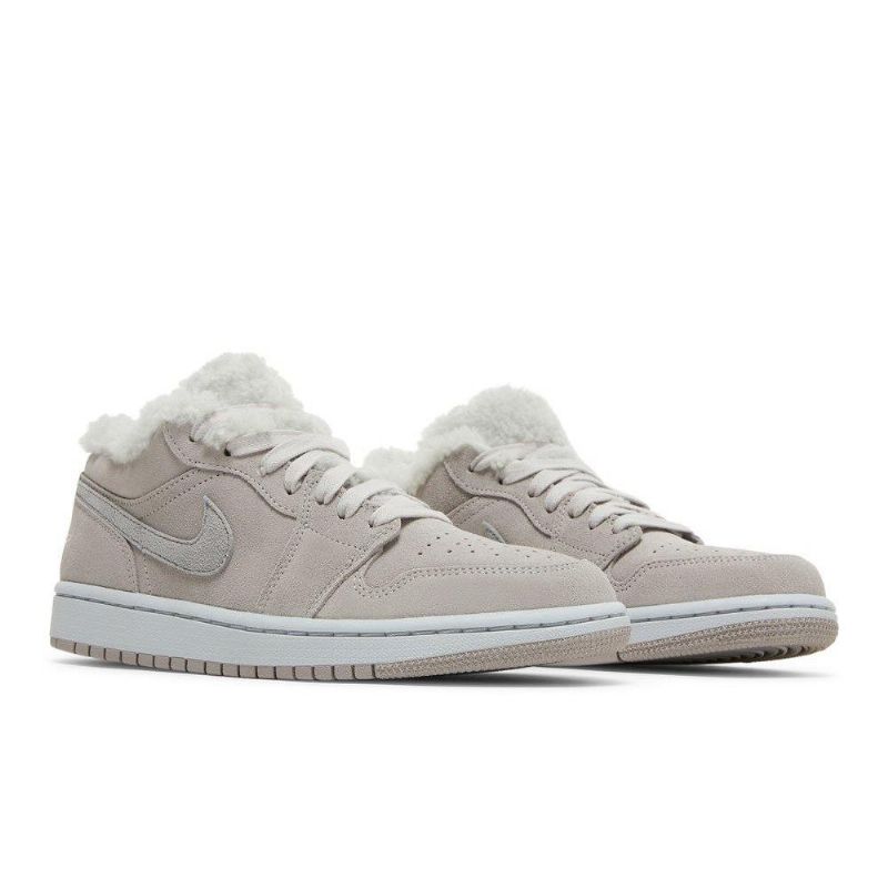 Dámské Boty Air Jordan 1 Low Se Šedá Bílý