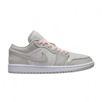 Dámské Boty Air Jordan 1 Low Se Šedá Růžová