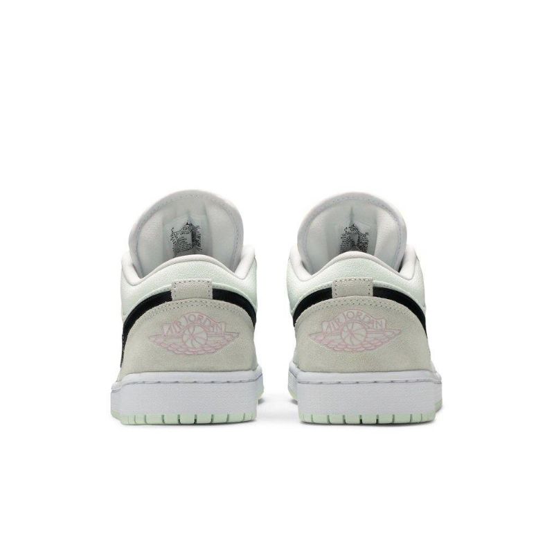 Dámské Boty Air Jordan 1 Low Se Zelená Černá Růžová