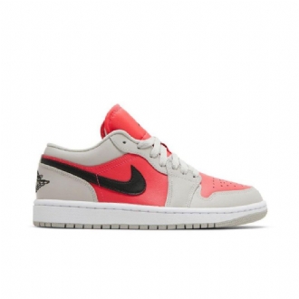 Dámské Boty Air Jordan 1 Low Šedá Červené Černá