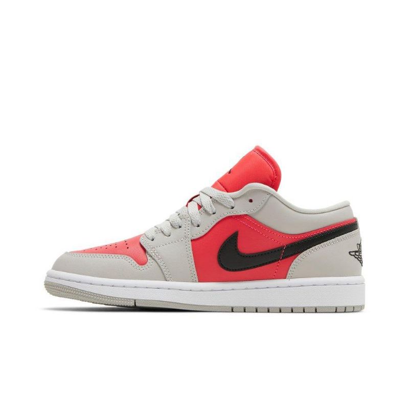 Dámské Boty Air Jordan 1 Low Šedá Červené Černá