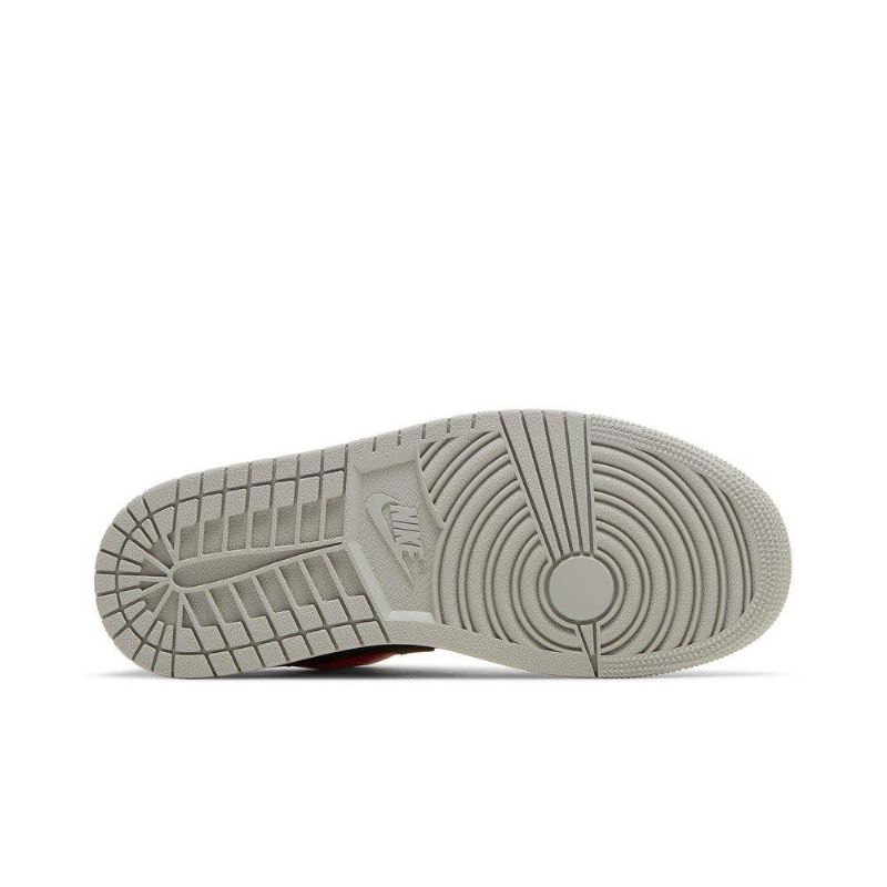 Dámské Boty Air Jordan 1 Low Šedá Červené Černá