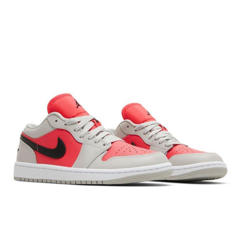 Dámské Boty Air Jordan 1 Low Šedá Červené Černá